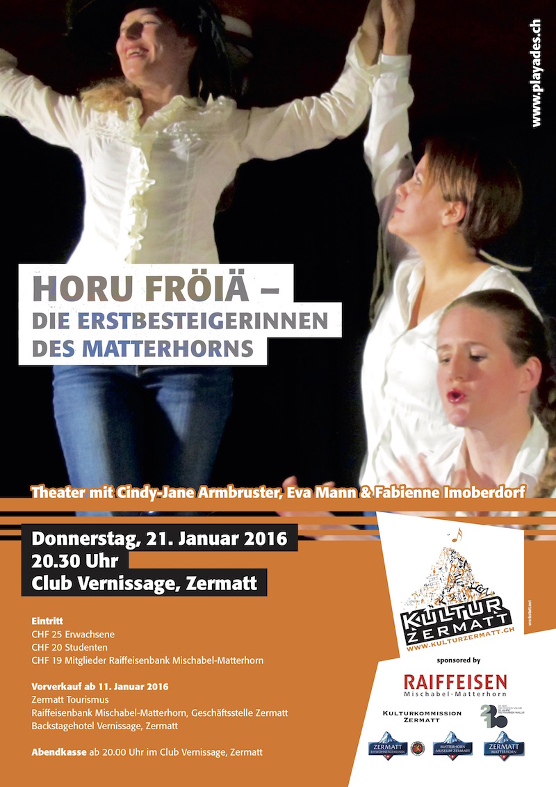 Horu Fröiä production flyer