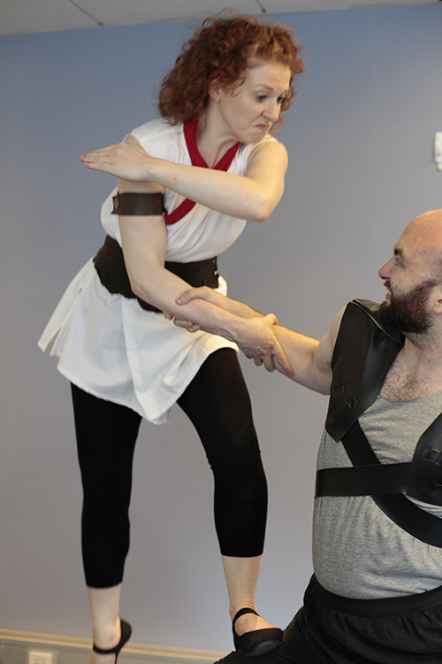 Penthesilea - Theaterszene
